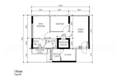Blk 118A Alkaff Lakeview (Toa Payoh), HDB 3 Rooms #538091481